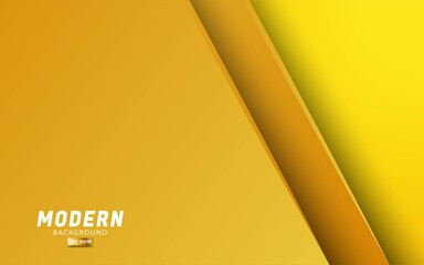Fototapeta premium modern premium yellow shape background banner design