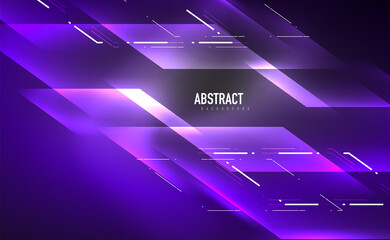 Fototapeta premium Dynamic neon shiny abstract background. Trendy abstract layout template for business or technology presentation, internet poster or web brochure cover, wallpaper