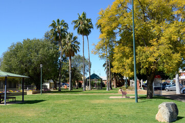 Davidson Park in the town of Nyngan, NSW