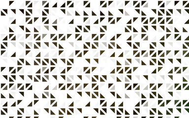 Light Black vector seamless layout with lines, triangles.