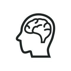 Human brain icon