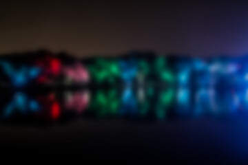 Abstract Light Bokeh Background stock photography
