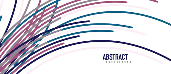 Аbstract moving colorful lines vector backgrounds for cover, placard, poster, banner or flyer