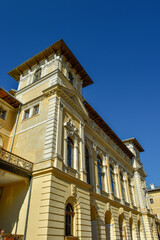 Fototapeta na wymiar old building in the old town of krynica-zdroj 