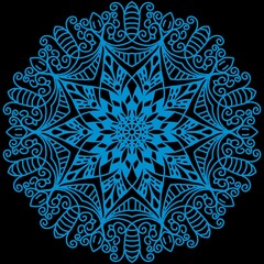 mandala colorful vintage art, ancient Indian vedic background design, old painting texture with multiple mathematical shapes. illustration	