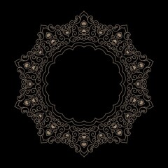 mandala colorful vintage art, ancient Indian vedic background design, old painting texture with multiple mathematical shapes. illustration	