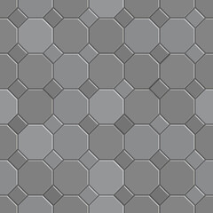 3D brick stone pavement 16