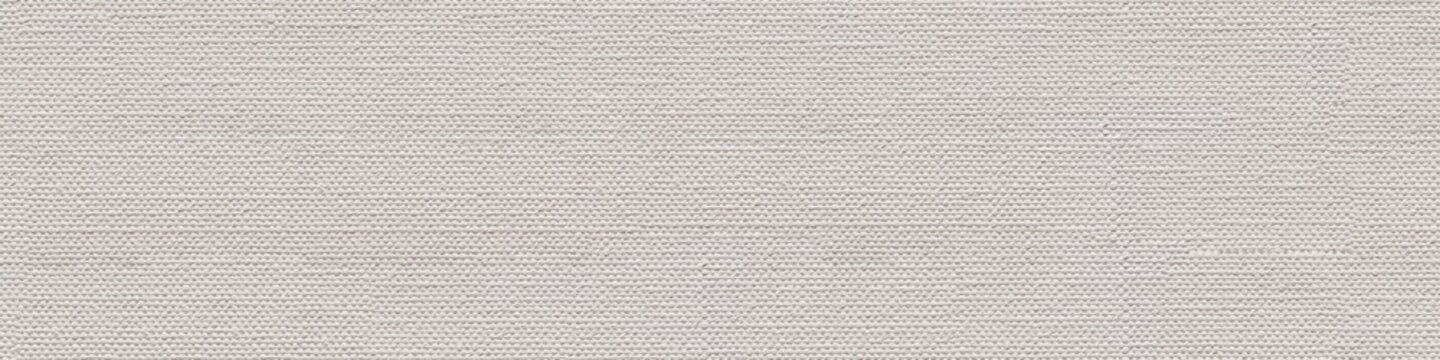 Linen canvas texture in perfect white color for your home design. Seamless panoramic texture.
