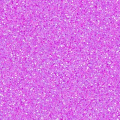 Bright pink shiny glitter, sparkle confetti texture. Christmas abstract background, seamless pattern.