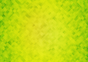 Light Green, Yellow vector backdrop with rectangles, squares.