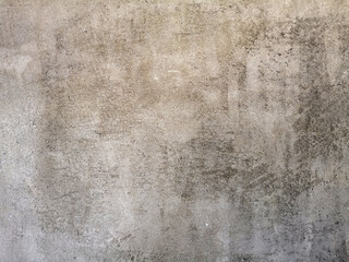 Rough plastered natural color wall