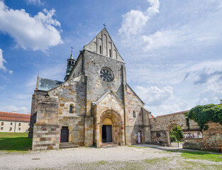 Roman Catholic Church of Blessed Virgin Mary and St. Thomas of Canterbury in Cisterian Abbey in Sulejow, Poland