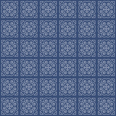 Hmong pattern seamless 11 - 370528026