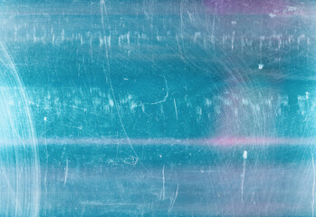 Dust scratched overlay. Weathered texture. Blue pink distressed effect for photo editor.