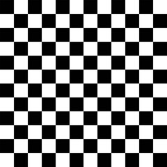 Fototapeta premium Geometric squares simple and minimal black and white pattern wallpaper background