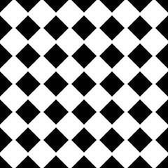Geometric diamonds simple and minimal black and white pattern wallpaper background