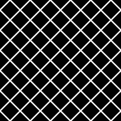 Geometric boxes and diamonds simple and minimal black and white pattern wallpaper background