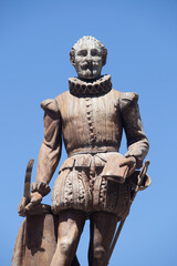 Miguel de Cervantes writer monument