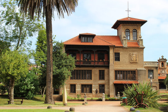 Palace of the Marquis of Albaicin in Noja (Cantabria, Spain)