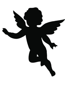 recommend clip art: angel silhouette