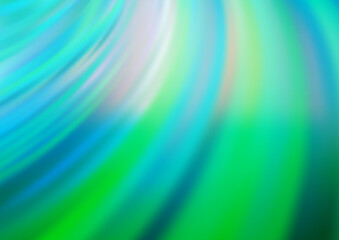 Light Blue, Green vector template with liquid shapes.