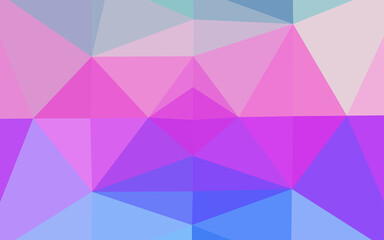 Light Multicolor, Rainbow vector polygon abstract backdrop.