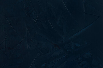 Dark blue textured background. Flat lay. Space for text. Copy space.