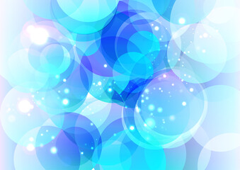  水玉風抽象背景イメージ素材