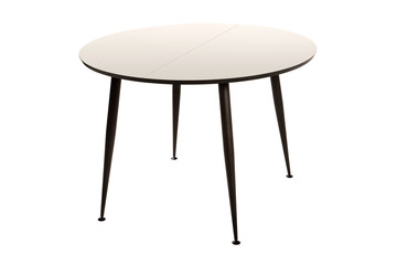 Side view of table