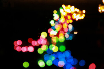 Abstract Light Bokeh Background stock photography
