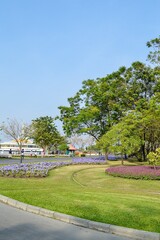 flower garden in country Thailand