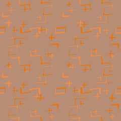 Tie Dye Japanese Geometric Organic Seamless Pattern. Boho Tie Dye Ethno Batik. Geo Wabi Sabi Minimalist Kimono Print. Scribble Cartoon Doodle Craft Texture. Scribble Craft Doodle Seamless Collage