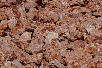 Textures and backgrounds Marble brown pebble background close up