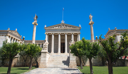 Academy of Athens, Greece's national academy and the highest research establishment in the country, Greece
