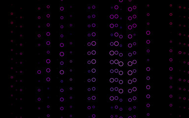 Light Purple vector backdrop with dots.