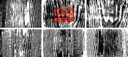 Wooden texture. Tree wood material.Grunge texture. Grunge black and white vector overlay. Grungy grainy surface.