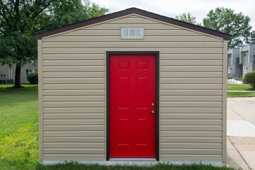red wooden door modern front inside color house