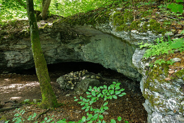Heidensteinhöhle auf der Schwäbischen Alb bei Albstadt