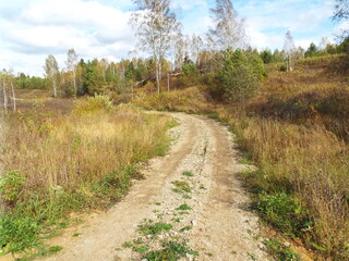 path in the field