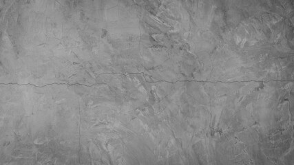 Texture of gray concrete wall surface. Some crack and scratch, suitable for use as a pattern or  background image.