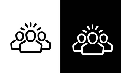  Business Teamwork Icon vector design 