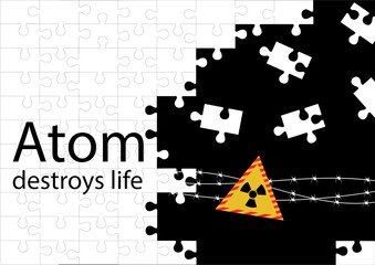 Chornobyl, atom destroys life