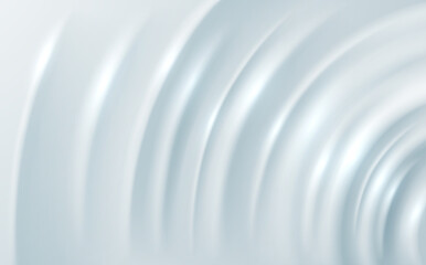 Fototapeta premium White milk circle wave background