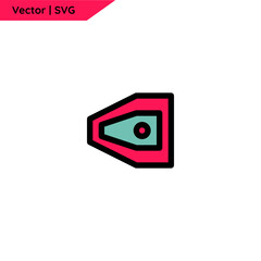 Bathroom equipment icon.