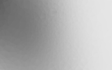 Light Silver, Gray vector low poly cover.