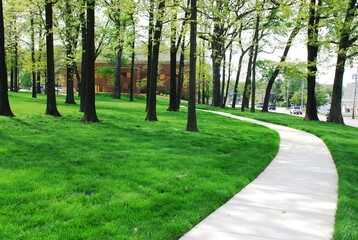 Sidewalk path