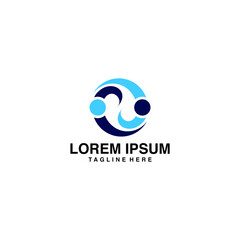 People Shaking Hands Forming Initials H Logo Vector Icon Illustration