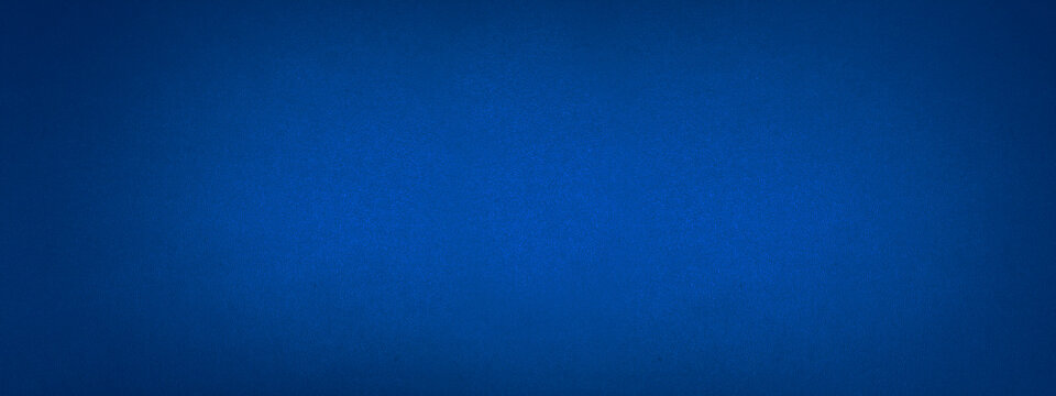 Abstract blue background. Dark blue background with light. Blue banner with copy space for your design.