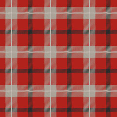 Checkered classical pattern tartan.