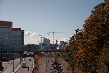 view of the city